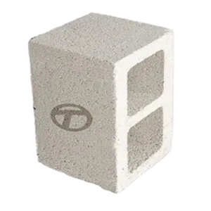 Block de concreto 2 huecos 20x20x40 pza Tekax